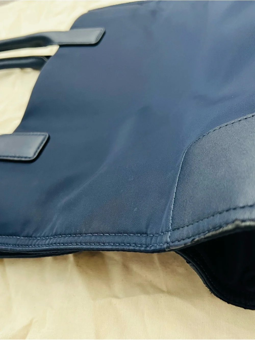 Tory Burch navy tote